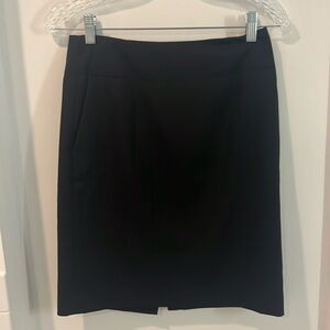 Banana republic black skirt size 0